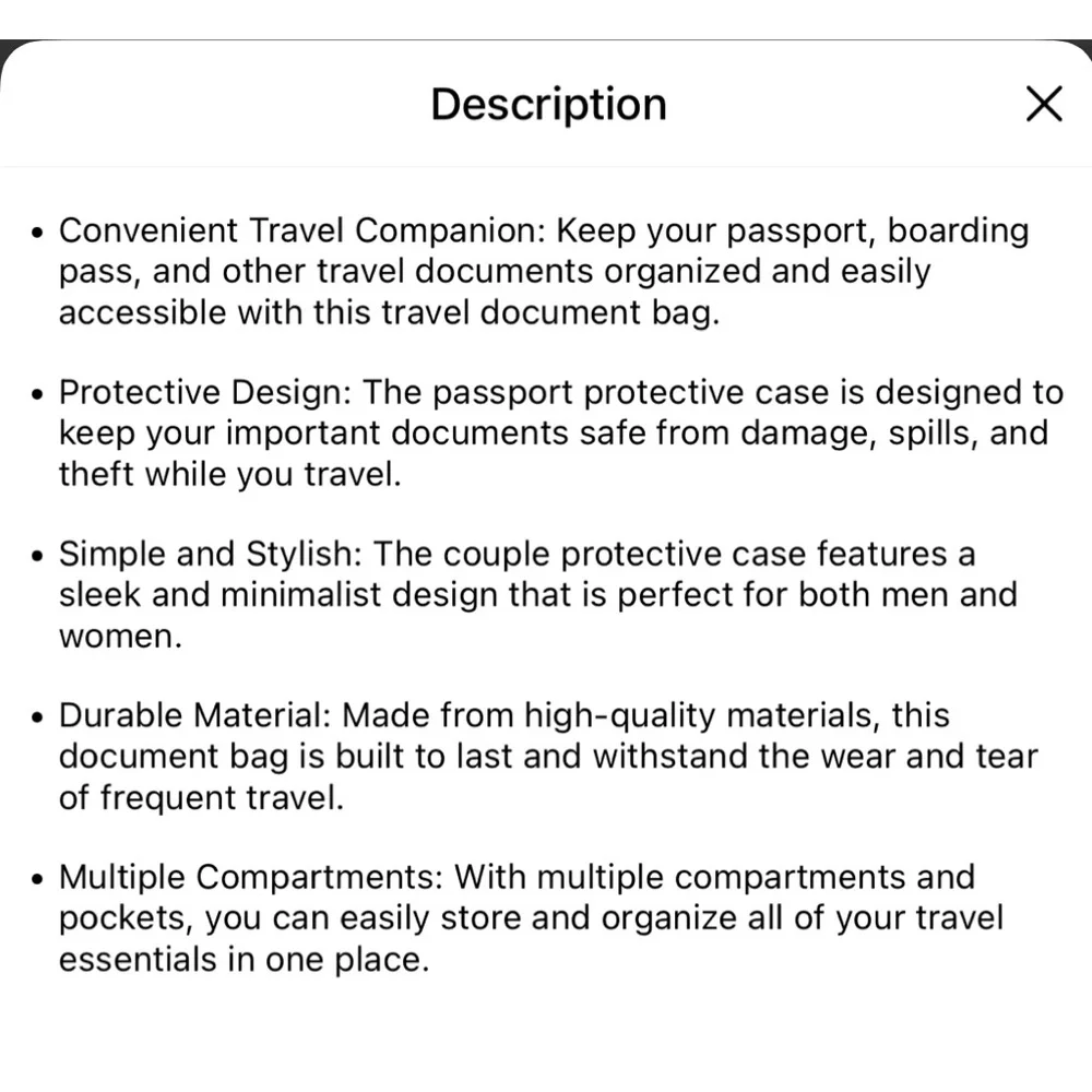 Passport Wallet Cover
